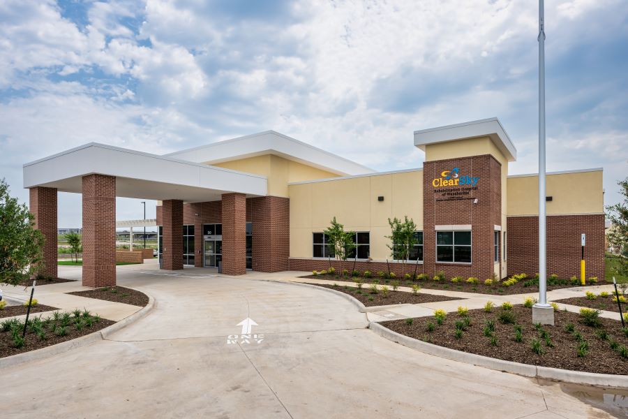 ClearSky Rehabilitation Hospital in Waxahachie, TX.